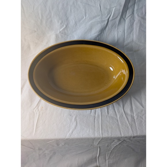 Designers Collection Other - Designers Collection Stoneware Japan Honey Oval Serving Bowl Hand Decorat 9.75in